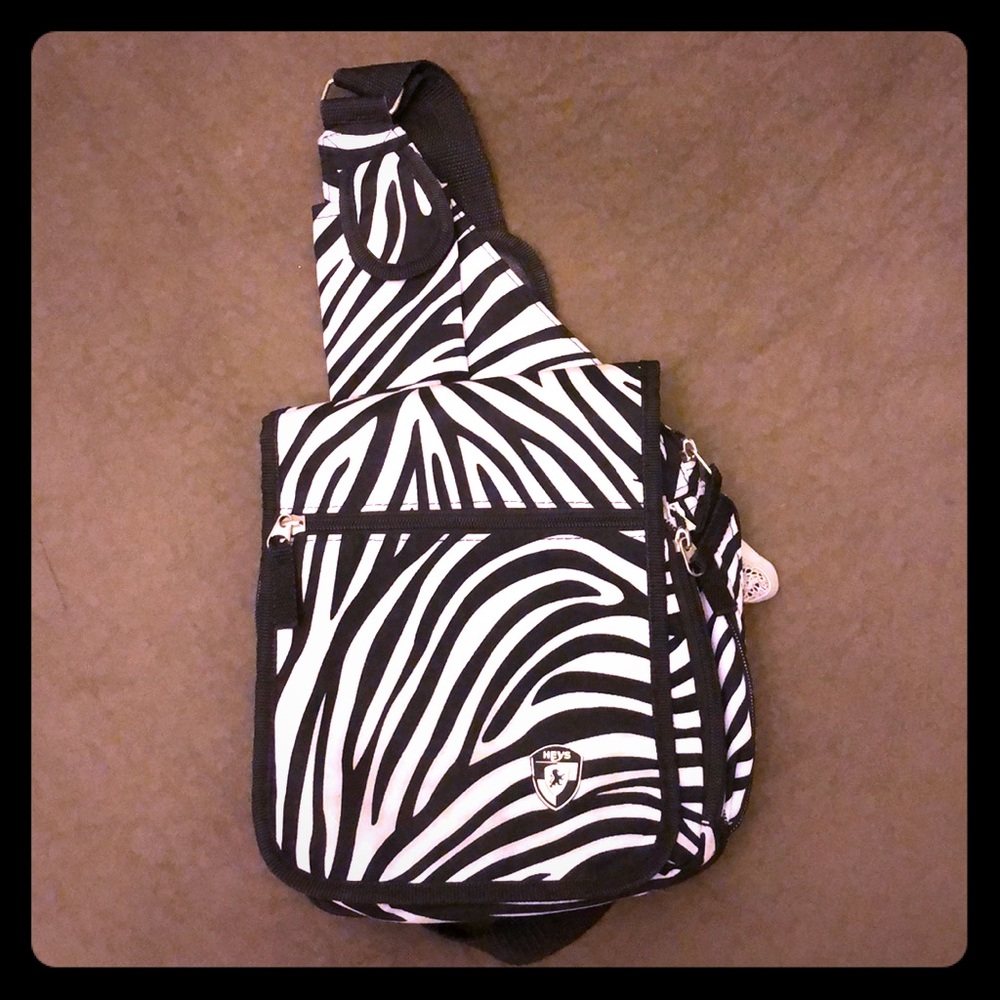 Heys Crossbody Zebra Print Bag